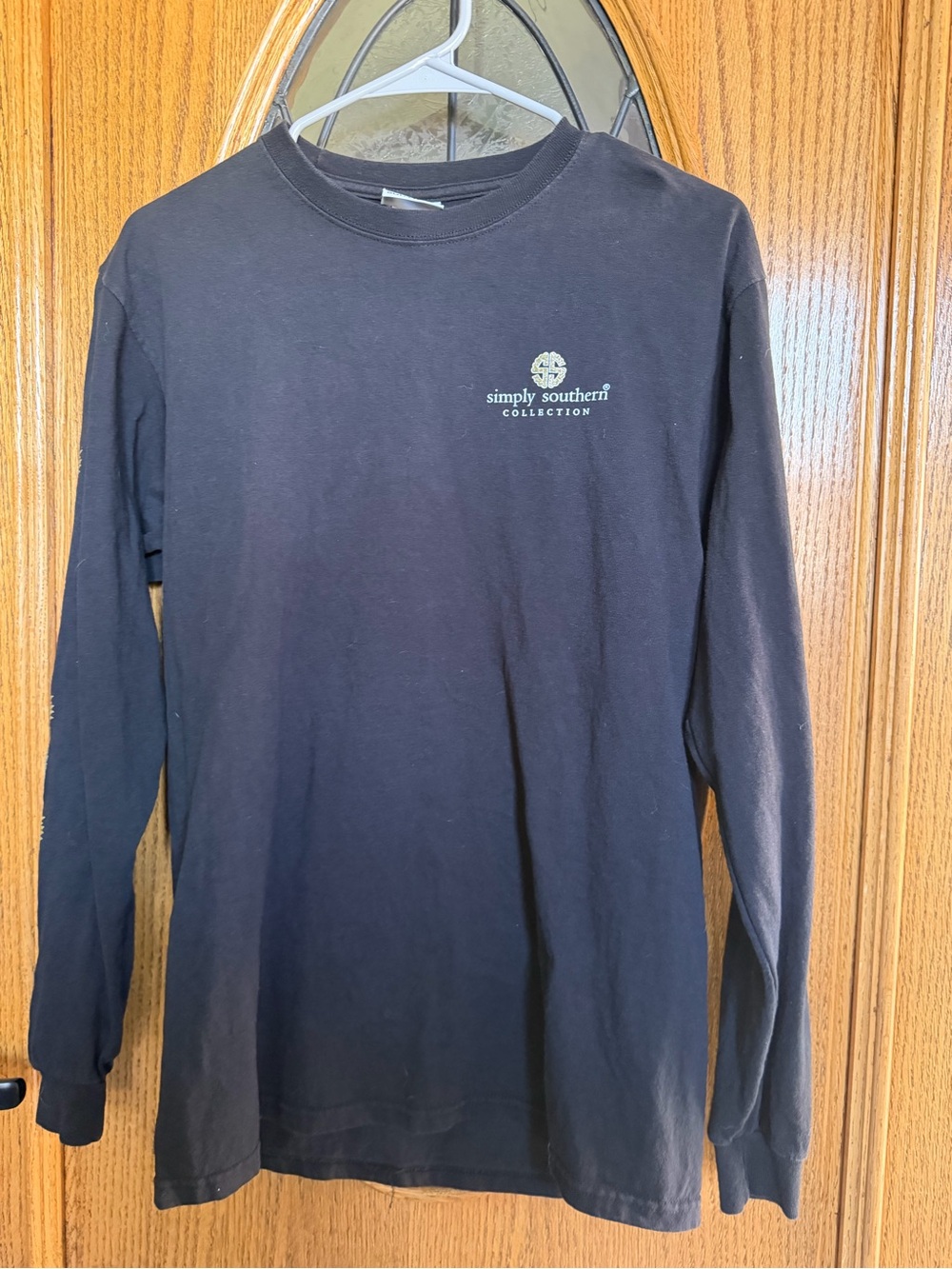 Simply Southern Navy Long Sleeve Crew Tee